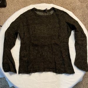Joe’s Jeans Green Lightweight Sweater - Sz XS